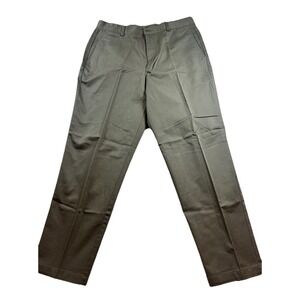 DOCKERS Woman's Khaki Pants 16M Petite Flat Front Tapered Leg Cotton NEW NWT
